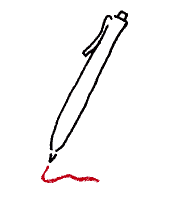 schreibender stift animation